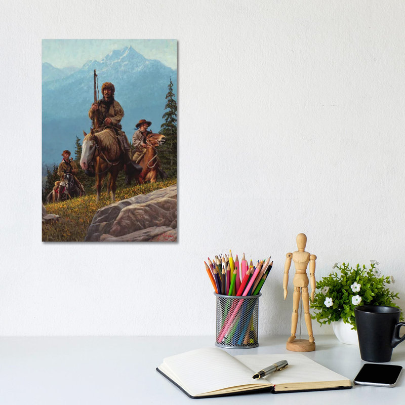 Rugged Paradise by Joe Velazquez - Wrapped Canvas Painting, 20.32 cm H x 30.48 cm W