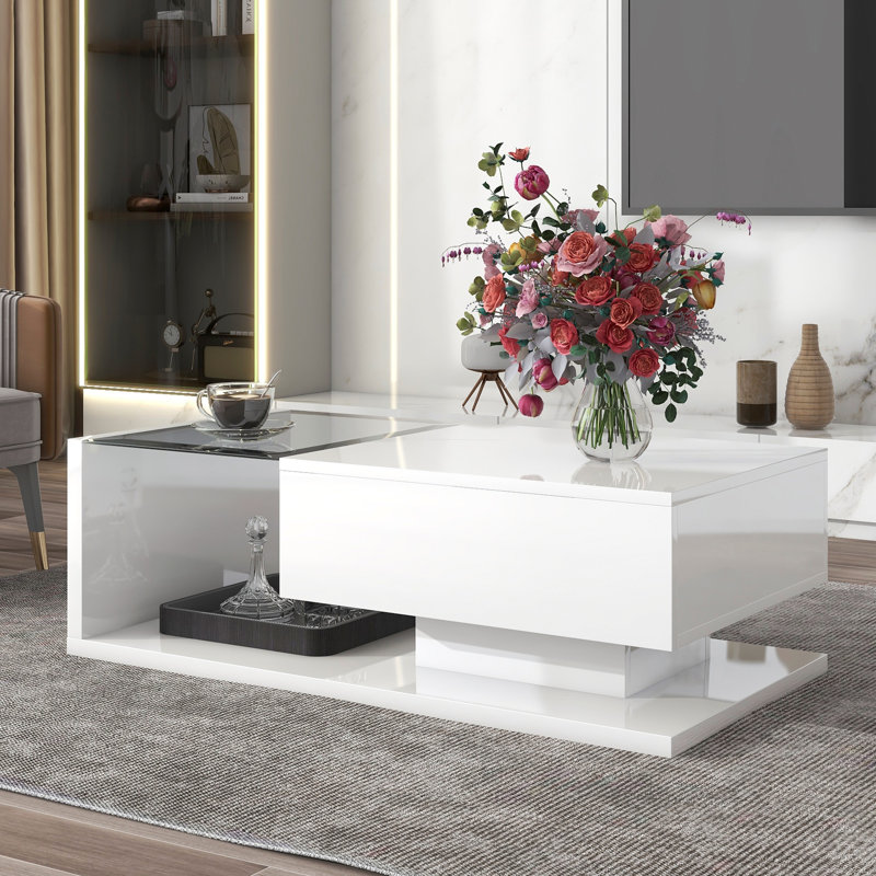 Table basse Modern, Blanc