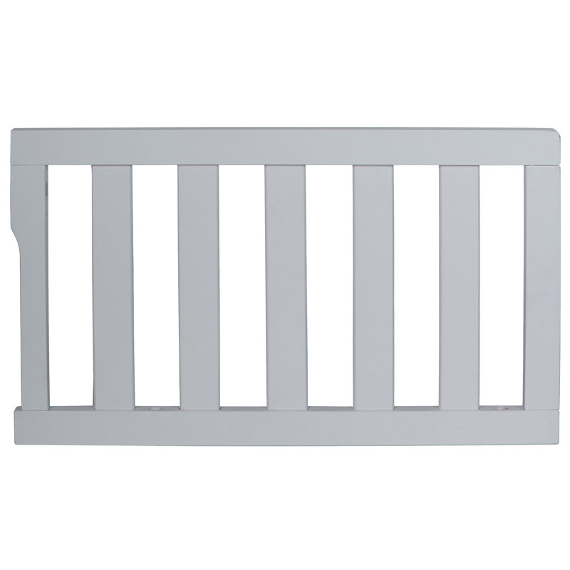 Storm Grey Solid Wood Toddler Bed Guard Rail