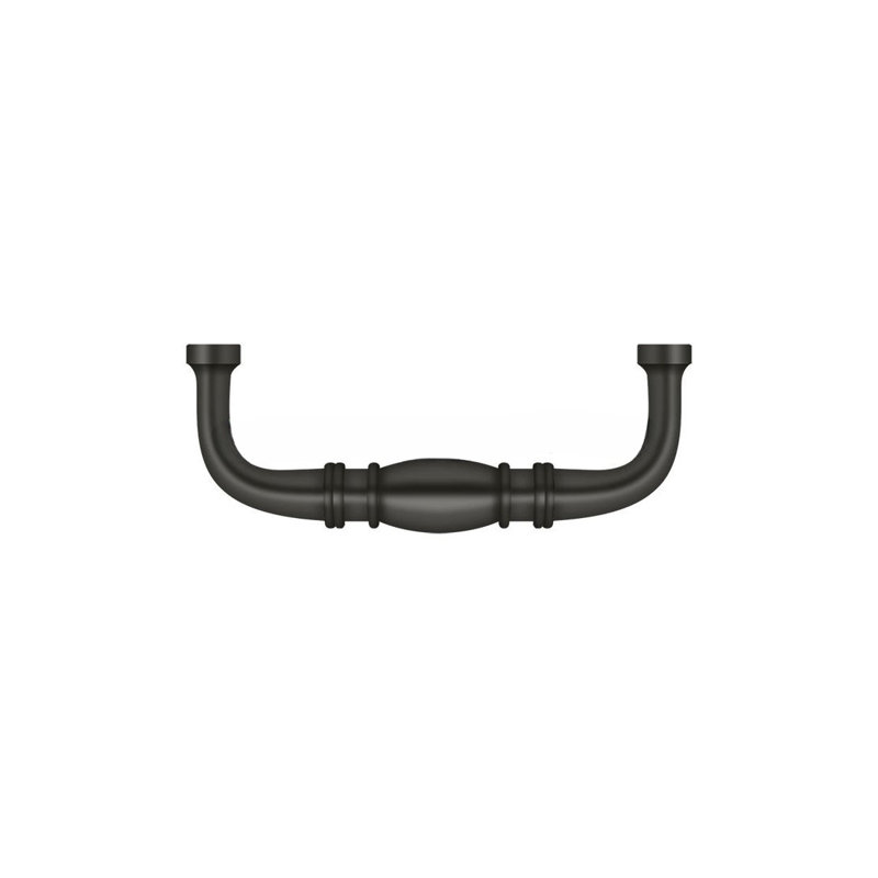 Colonial Bar / Handle Pull, Oil-Rubber Bronze
