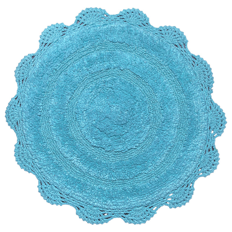 Casanova Non-Slip, Aqua Blue, 24" L x 24" W