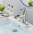Single-Hole Single-handle Bathroom Faucet with Drain Assembly-87393882
