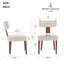 Upholstered Solid Wood Dining Chair Side Chair-793518165