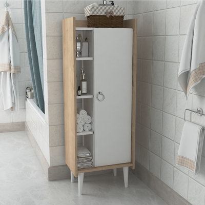 Jazmyne Freestanding Linen Cabinet