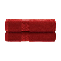 .com: ALFRED SUNG HOME Farmhouse Quick Dry Bath Towel Set