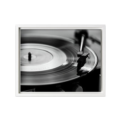 Disque vinyle plat