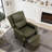 Faux Leather Pushback Recliner Chair
