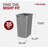 Rev-A-Shelf Polymer Replacement 35 qt. Trash Bin(s)-96003675-96003677