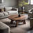 Modern Walnut Wood Coffee Table-501617174