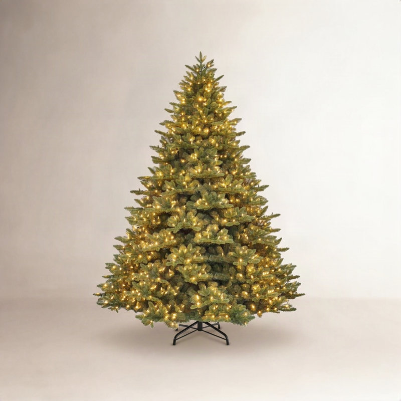 Pre-Lit Noble Fir Christmas Tree, 8.5' H