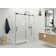 Nova 60 in. x 36 in. x 78 in. 90-degree Fully Frameless Sliding Glass Shower Enclosure