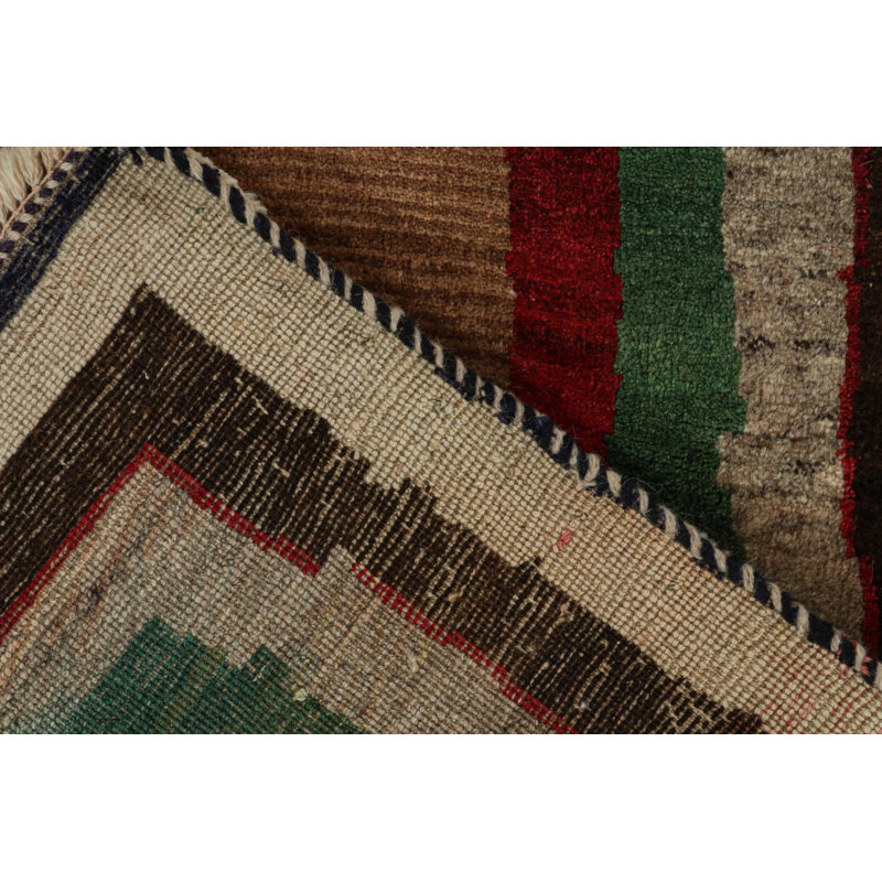 One-of-a-Kind 3'7" x 5'1" Hand Knotted Area Rug