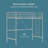 Upgrated Twin Loft Bed With Ladder Metal Bunk Bed With Flat Step Ladder For Kids Teens Adults, Gray