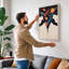 Unzipping the Universe Modern - Wrapped Canvas-1228596895-1228596893