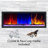 Dynasty Cascade Wall Mount Linear Electric Fireplace - Smart Technology Enabled - 400 SQ. FT.-87076757