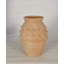 Terracotta Vase Dia 10" X 10.75"H