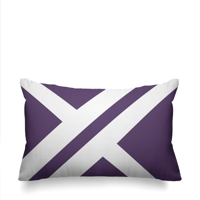 Coussin intérieur / extérieur Timber, Violet