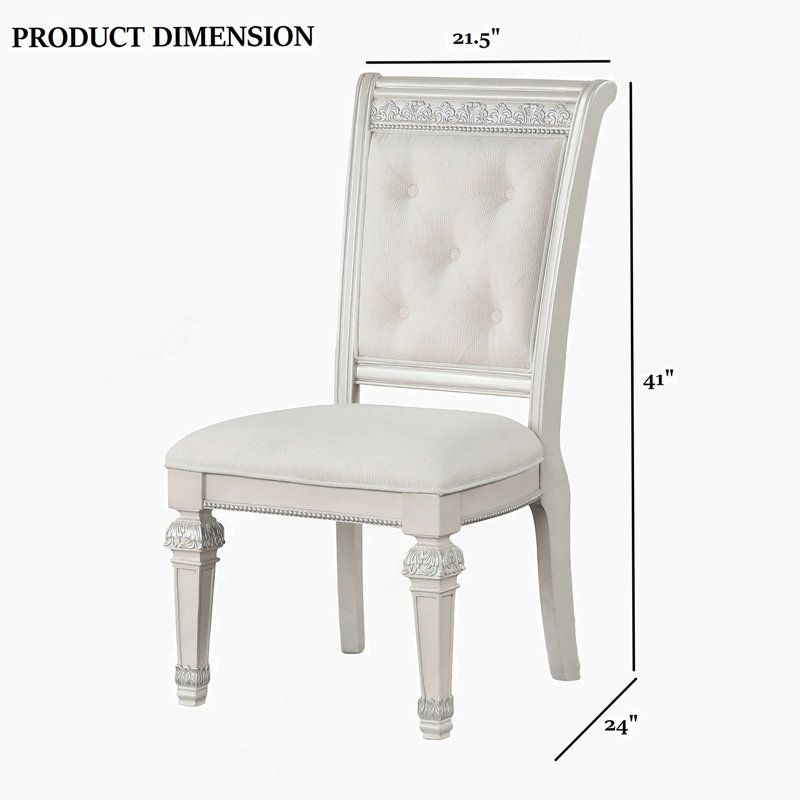 Chaise de salle à manger 2 pièces