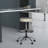Huckstep Adjustable Height Lab Stool with Footrest-1966812733