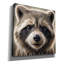 «Raccoon Portrait» par Rey Klimt, art mural sur toile