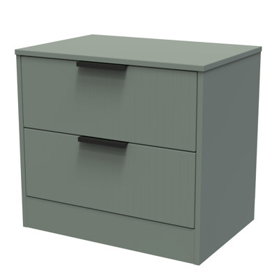 Berklie 2 Drawer Midi Chest (Ready Assembled)
