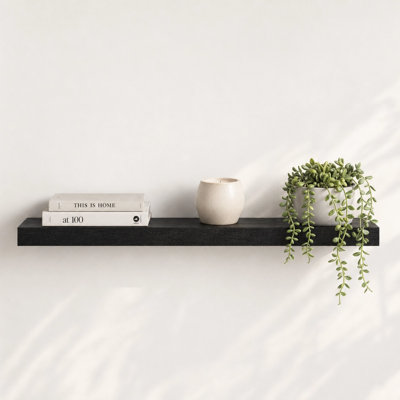 Avnish Solid Wood Floating Shelf