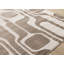 Tapis géométrique abstrait crème Amabilia-906429301