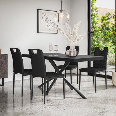 Beaudreult 4 - Person Dining Set
