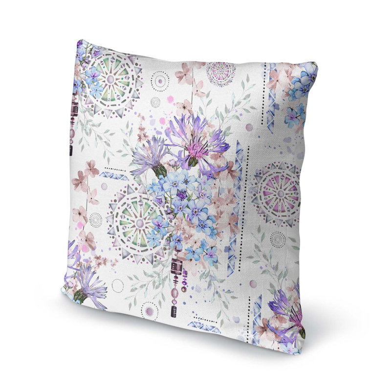 Housse et insert de coussin extérieur d'extérieur, 26 po x 26 po
