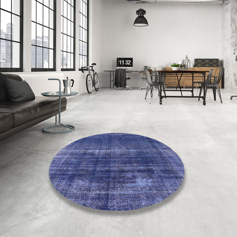 Ickes Oriental Indoor Rug, Round 8'