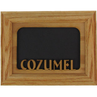 Oak Solid Wood Picture Frame with Mat
