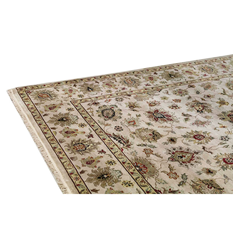 Chelsea Wool Oriental Area Rug in Beige
