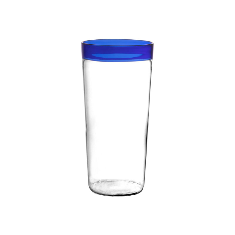 Verre borosilicaté 10 oz., Bleu, 13 oz