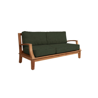 Sofa d'extérieur en teck Hildana Grande
