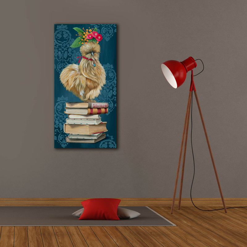 Art mural en toile 20 po x 40 po «Brown Silkie» par Heather