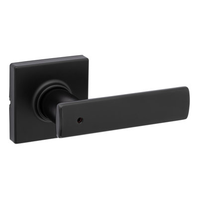Breton Privacy Lever with Square Rose