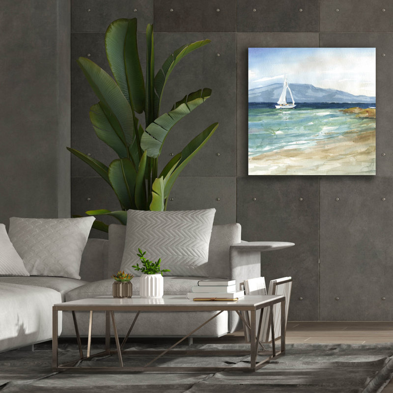 «Come Sail Away» par Carol Robinson, H 37 po x l 37 po x P 1,5 po