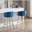 Tabourets Dardar, avec repose-pieds chromé et base / tabouret simple à pieds dorés-1566390690-1571417168