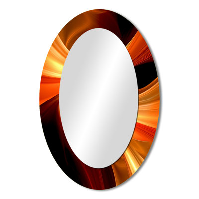 Luxton - Abstract Metal Mirror