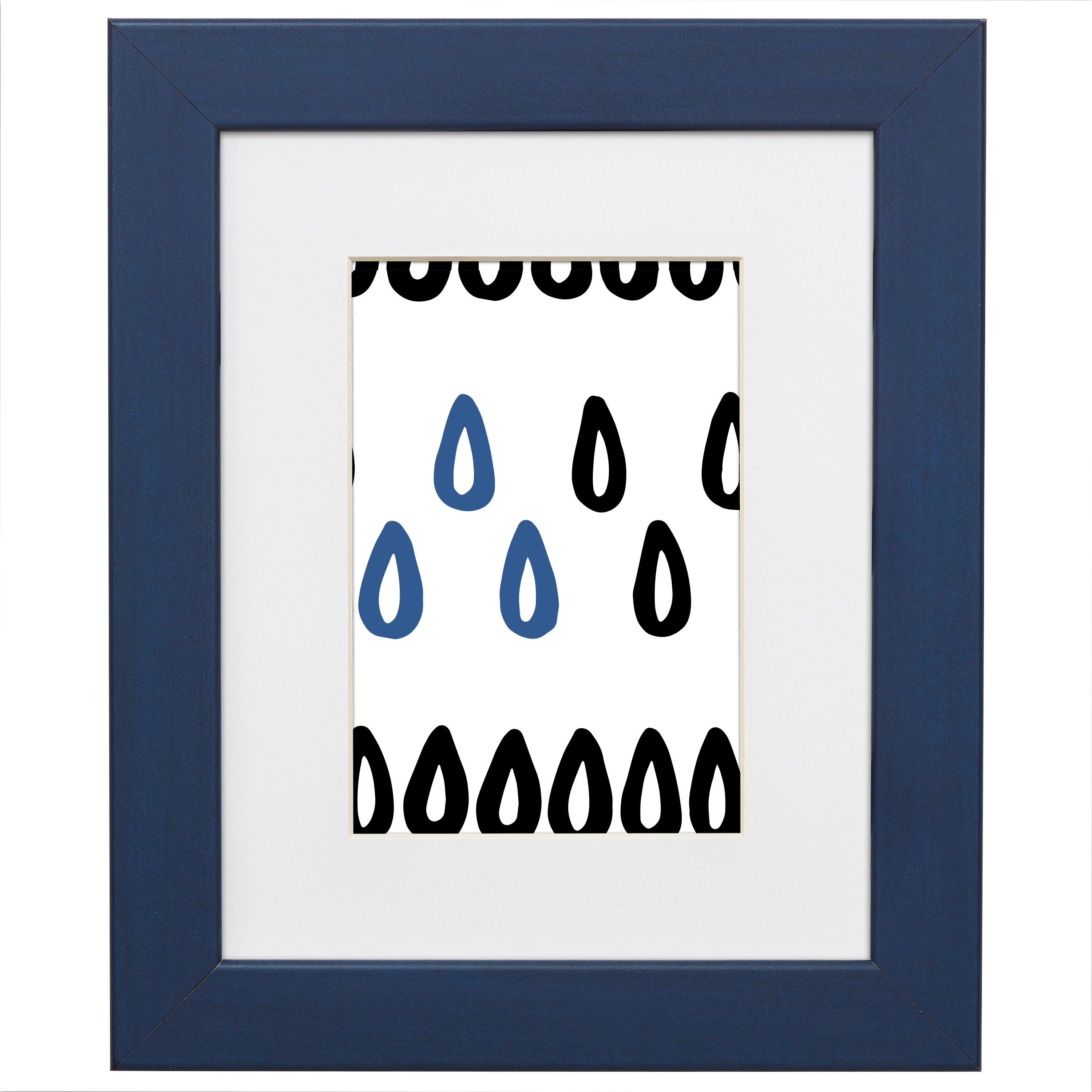 Latitude Run® Colori Matted Glass Picture Frame Wayfair