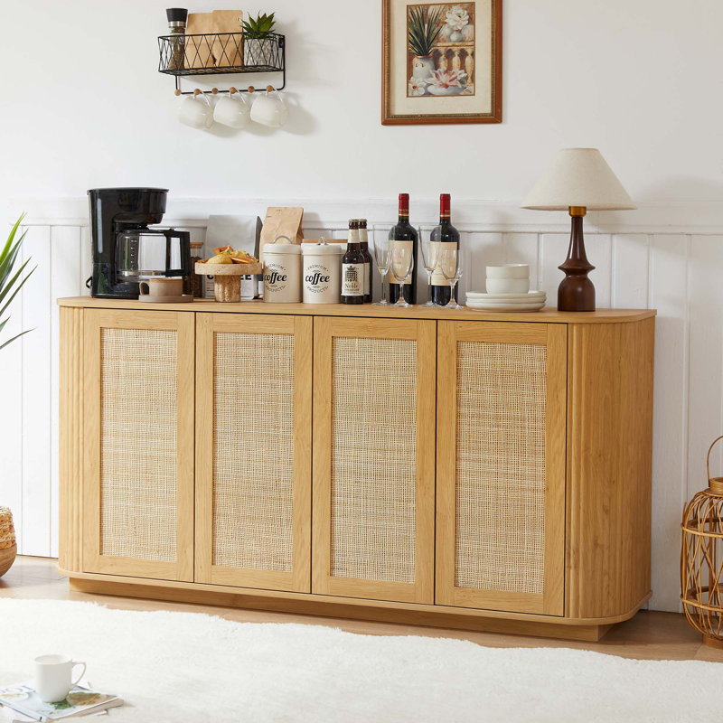 Buffet de coin arrondi