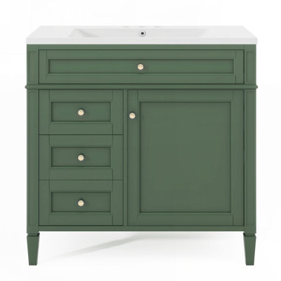 36'' Bathroom Vanity with Top Sink