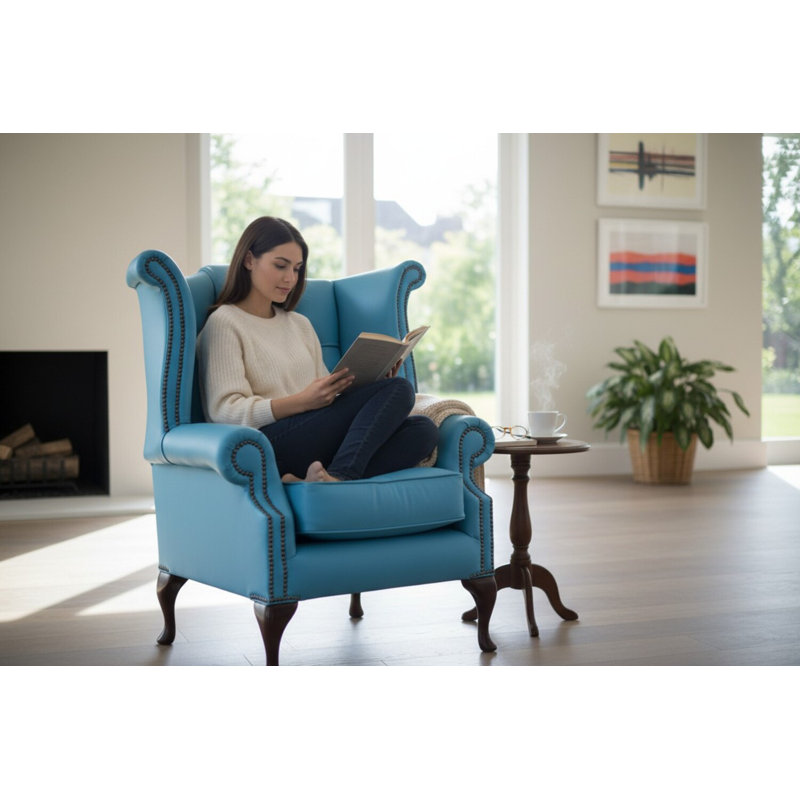 Upholstered Wingback Chair