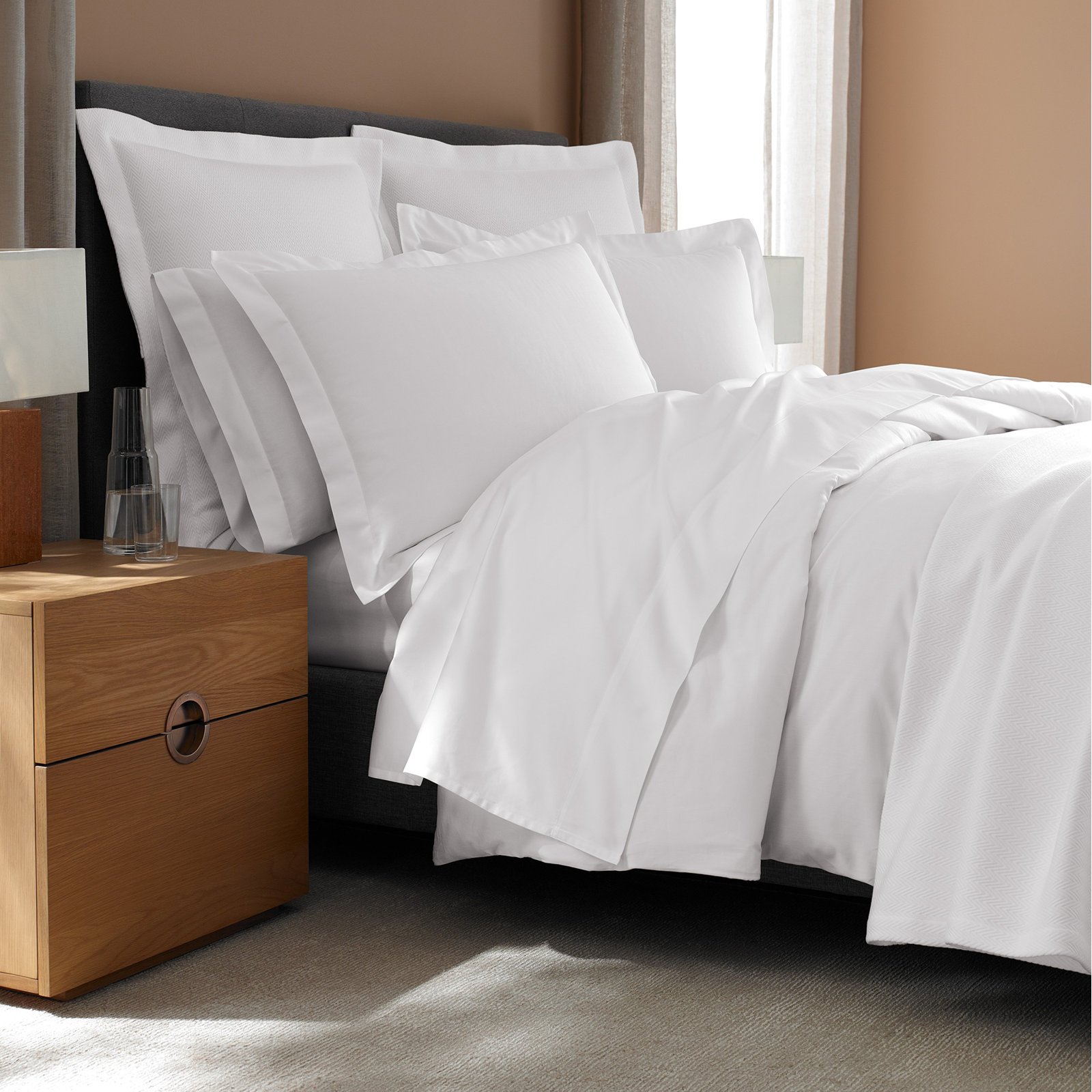 Sateen Duvet Cover, Queen Duvet Cover, Solid