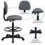 Fabric Drafting Chair with Adjustable Cylinders-498899220-498899223