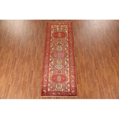 Tribal Wool Traditional Runner Rug 4x10