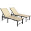 186cm Long Chaise Lounge Set-1971585052