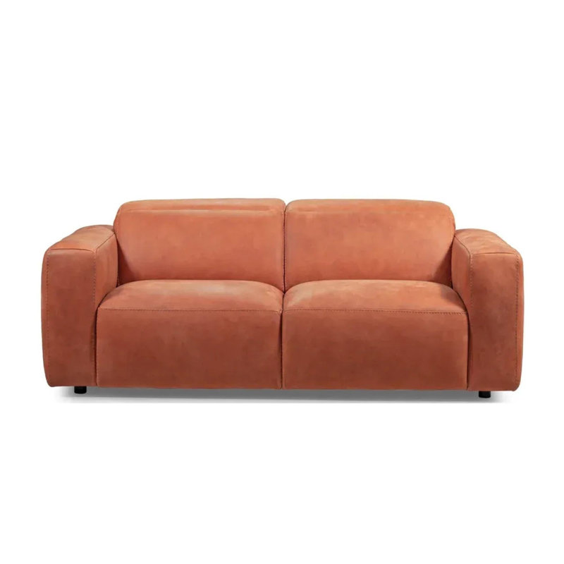 Aitlin, Cuir véritable orange