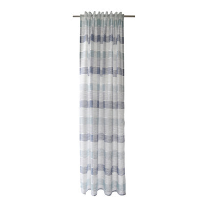 Gardine Dickman mit Kräuselband (1 Stück), halbtransparent