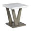 Table de bout avec rangement Letara